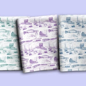 Sandwich Cape Cod Toile Fabric
