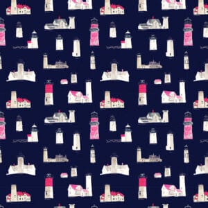 Cape-Cod-Light-Houses-Dk-blue-bkgr