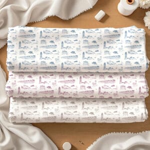 Truro Cape Cod Toile Fabric