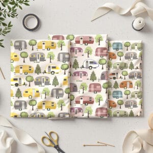 P1078 Teardrop Campers Fabric