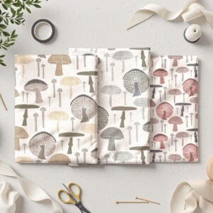 P2105 Mushrooms Fabric