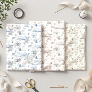 Eastham Cape Cod Toile Fabric