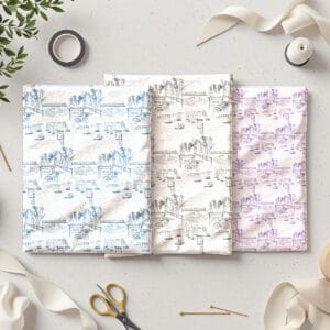 Harwich Cape Cod Toile Fabric