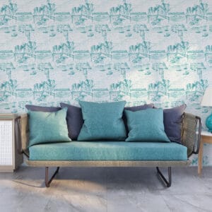 Harwich Cape Cod Toile Wallpaper