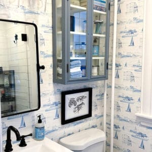 Falmouth Cape Cod Toile Wallpaper