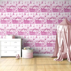 Orleans Cape Cod Toile Wallpaper