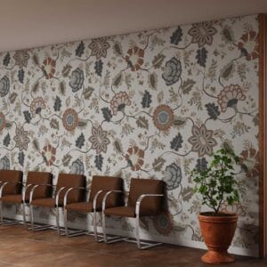 P1201 Floral Tapestry Wallpaper
