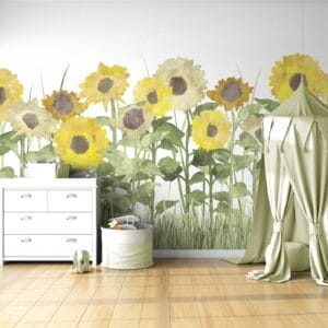 P1474 Sunflower Field Wallpaper