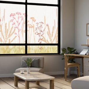 P1619 Meadow Window Decal