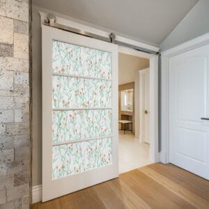 P1650 Field of Flowers Window Decal