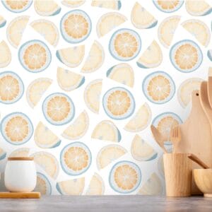 P2298 Cross Hatch Oranges Wallpaper