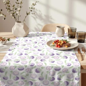 P2307 Cross Hatch Mangosteen Fabric