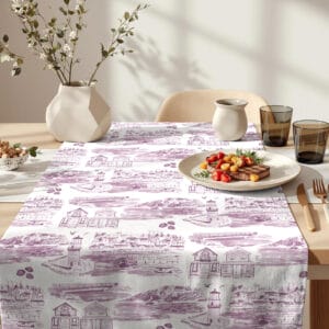Martha's Vineyard Cape Cod Toile Fabric
