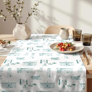 Hingham Cape Cod Toile Fabric