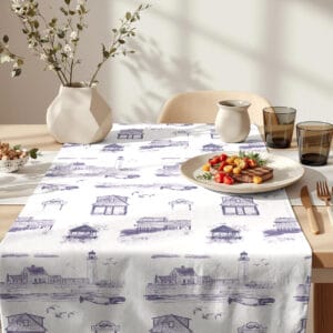 Scituate Massachusetts Toile Fabric