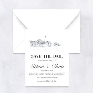 Save The Date Cards | Lighthouse Keeper