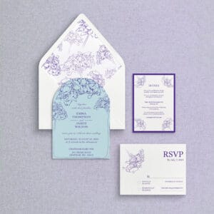 Wedding Stationery Suite | Hydrangea Haven