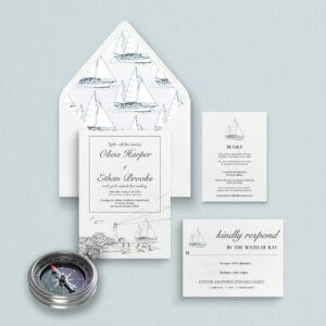 Wedding Stationery Suite | Lighthouse Keeper
