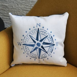 Compass Pillow