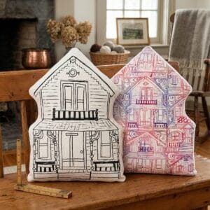 Gingerbread House Pillow