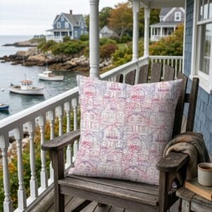 Gingerbread Square Pillow